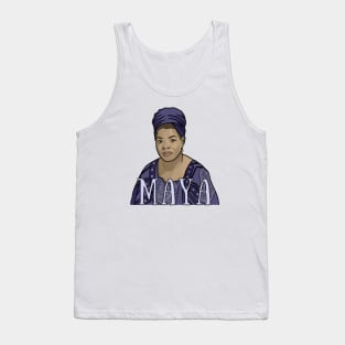 Maya Angelou Portrait Tank Top